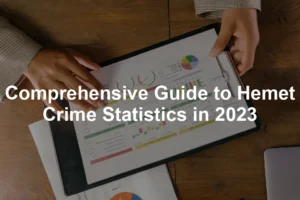 Featured image for Comprehensive Guide to Hemet Crime Statistics in 2023