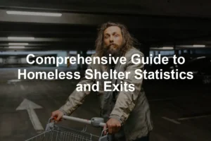 Featured image for Comprehensive Guide to Homeless Shelter Statistics and Exits