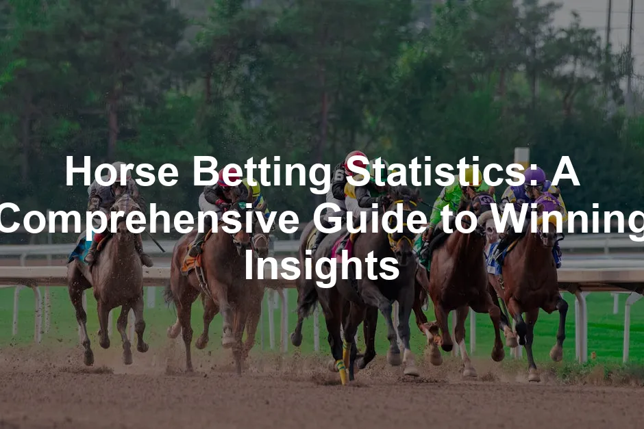 Featured image for Horse Betting Statistics: A Comprehensive Guide to Winning Insights