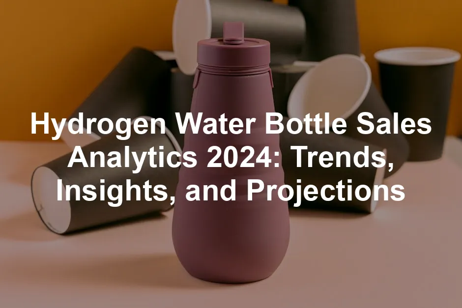 Featured image for Hydrogen Water Bottle Sales Analytics 2024: Trends, Insights, and Projections