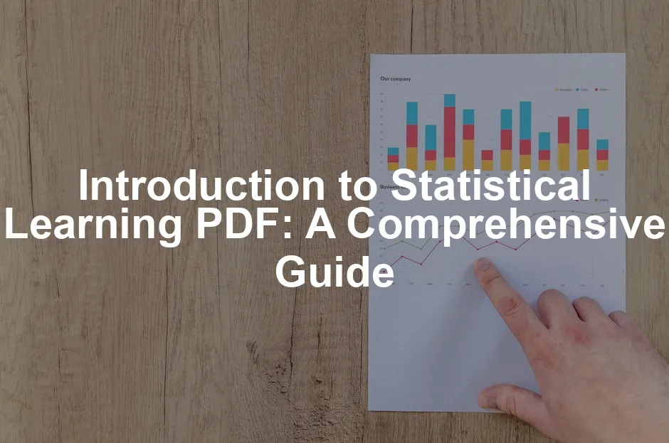 Featured image for Introduction to Statistical Learning PDF: A Comprehensive Guide