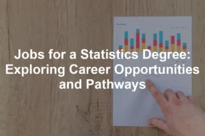 Featured image for Jobs for a Statistics Degree: Exploring Career Opportunities and Pathways