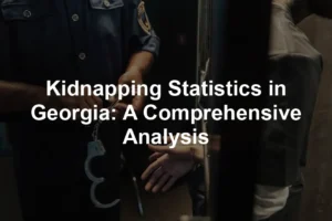 Featured image for Kidnapping Statistics in Georgia: A Comprehensive Analysis