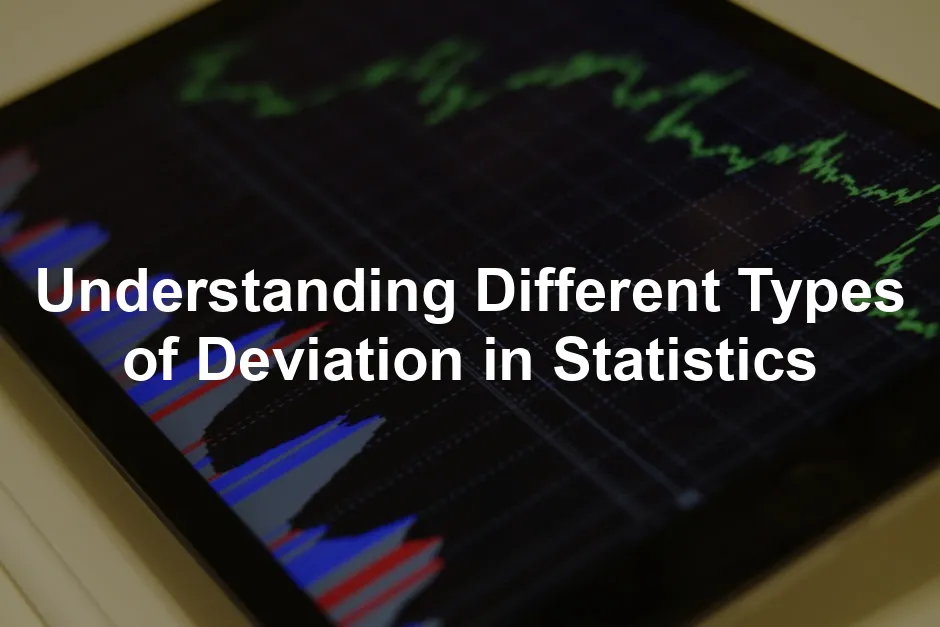 Featured image for Understanding Different Types of Deviation in Statistics