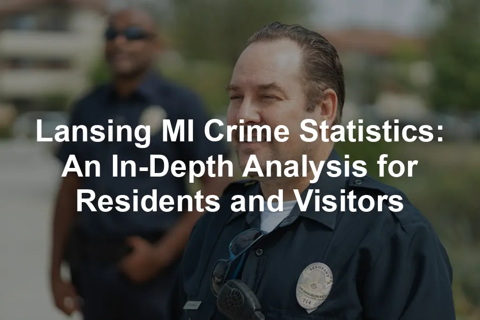 Featured image for Lansing MI Crime Statistics: An In-Depth Analysis for Residents and Visitors