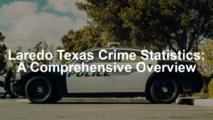 Featured image for Laredo Texas Crime Statistics: A Comprehensive Overview