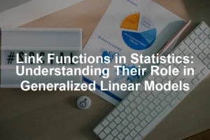 Featured image for Link Functions in Statistics: Understanding Their Role in Generalized Linear Models