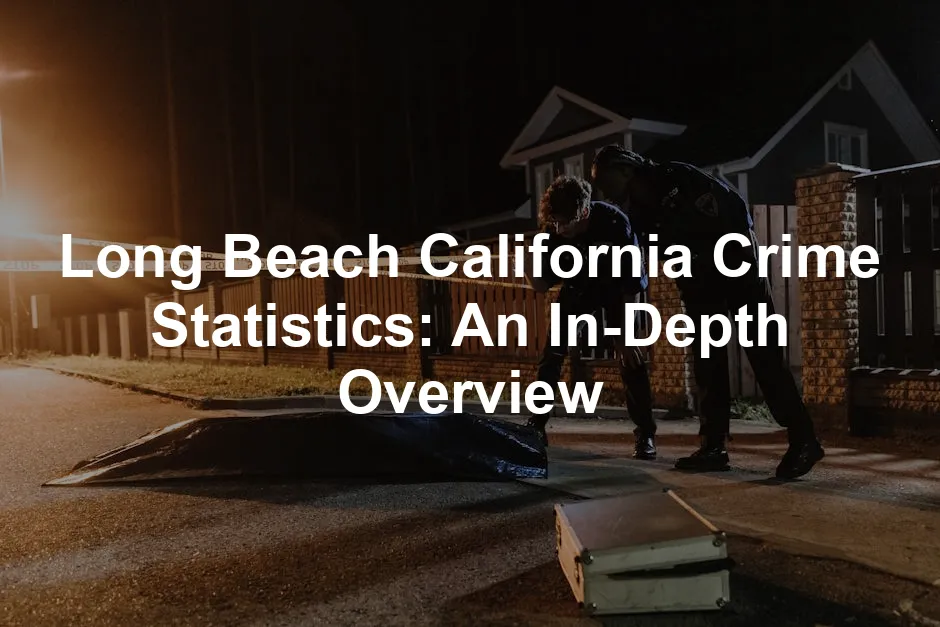 Featured image for Long Beach California Crime Statistics: An In-Depth Overview