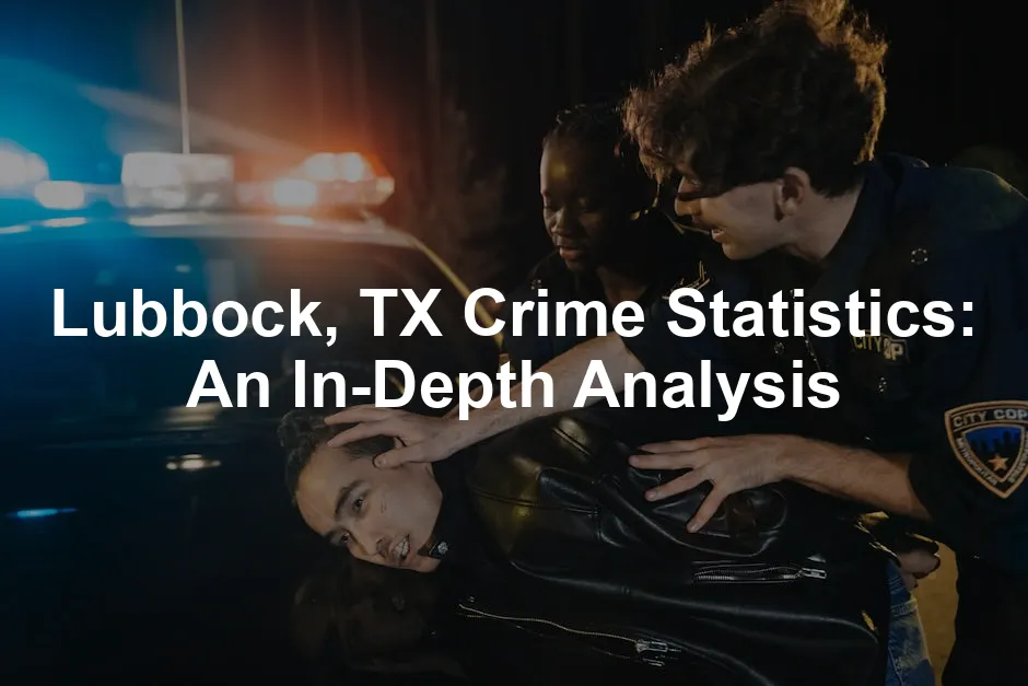 Featured image for Lubbock, TX Crime Statistics: An In-Depth Analysis