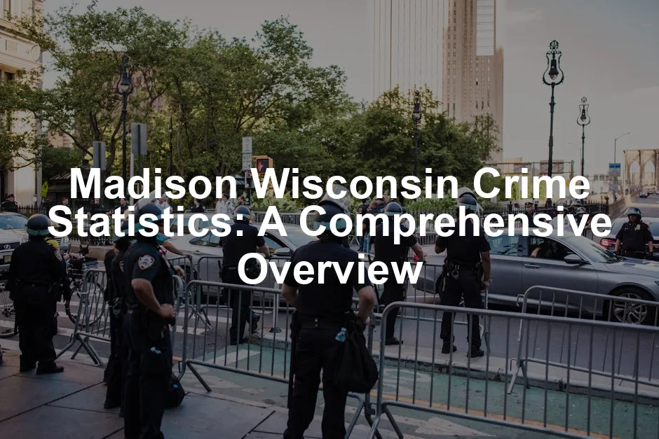 Featured image for Madison Wisconsin Crime Statistics: A Comprehensive Overview