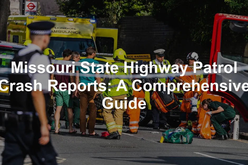 Featured image for Missouri State Highway Patrol Crash Reports: A Comprehensive Guide