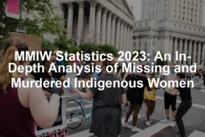 Featured image for MMIW Statistics 2023: An In-Depth Analysis of Missing and Murdered Indigenous Women