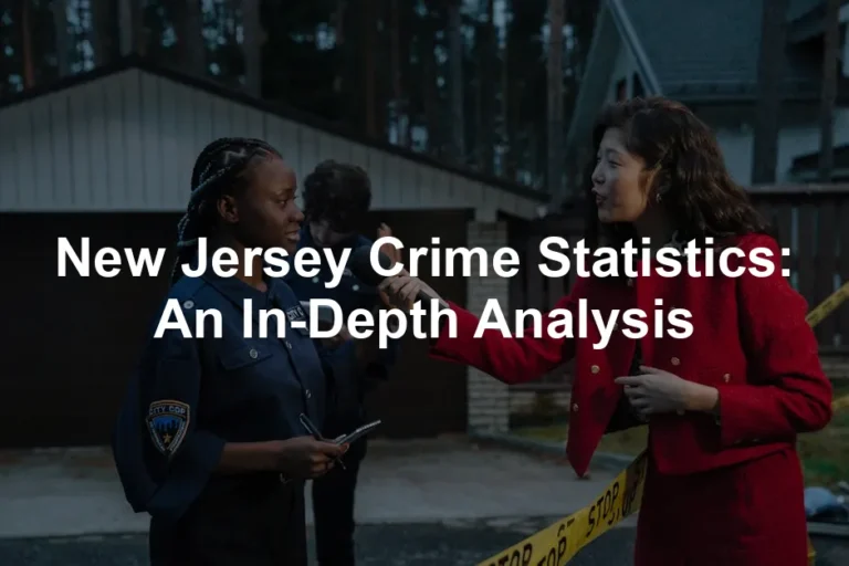 Featured image for New Jersey Crime Statistics: An In-Depth Analysis