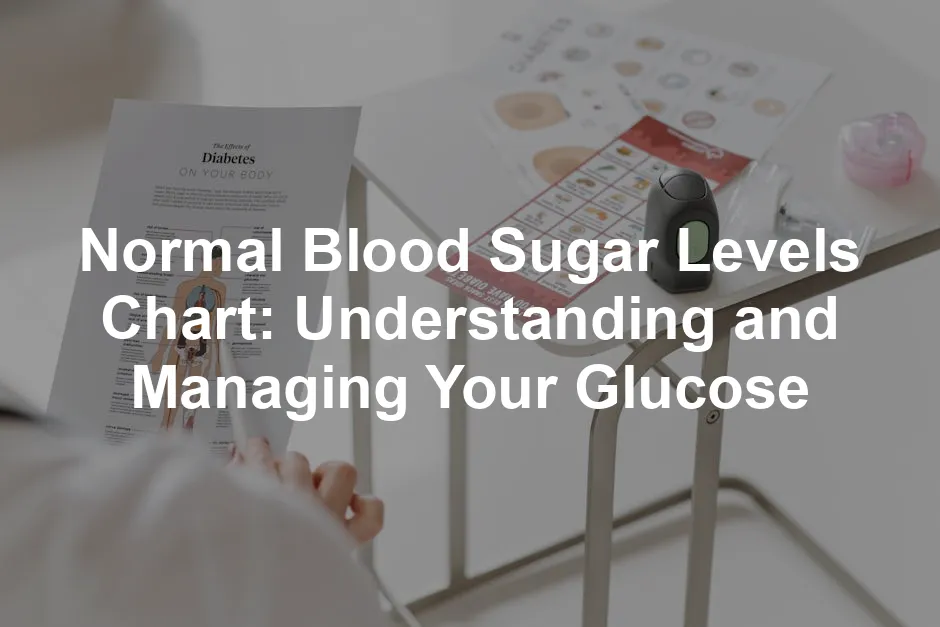 Featured image for Normal Blood Sugar Levels Chart: Understanding and Managing Your Glucose