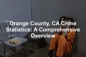 Featured image for Orange County, CA Crime Statistics: A Comprehensive Overview