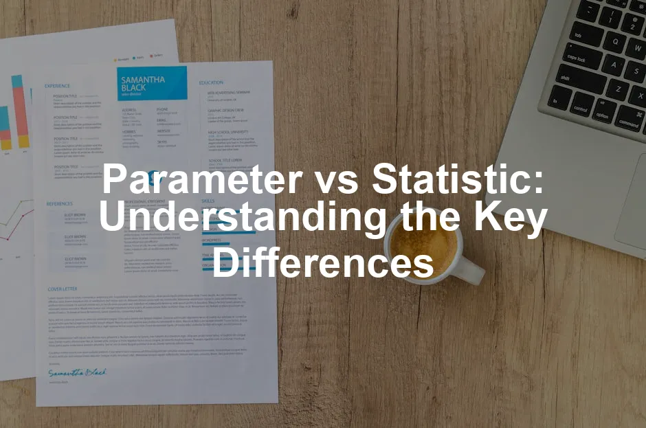 Featured image for Parameter vs Statistic: Understanding the Key Differences