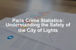 Featured image for Paris Crime Statistics: Understanding the Safety of the City of Lights