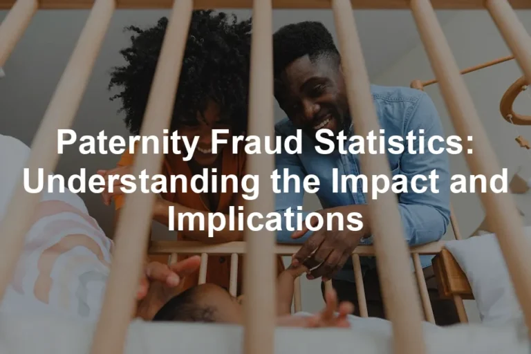 Featured image for Paternity Fraud Statistics: Understanding the Impact and Implications