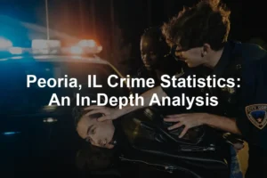 Featured image for Peoria, IL Crime Statistics: An In-Depth Analysis