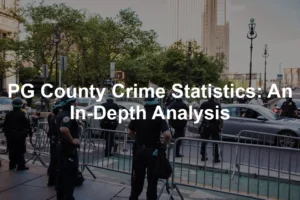 Featured image for PG County Crime Statistics: An In-Depth Analysis