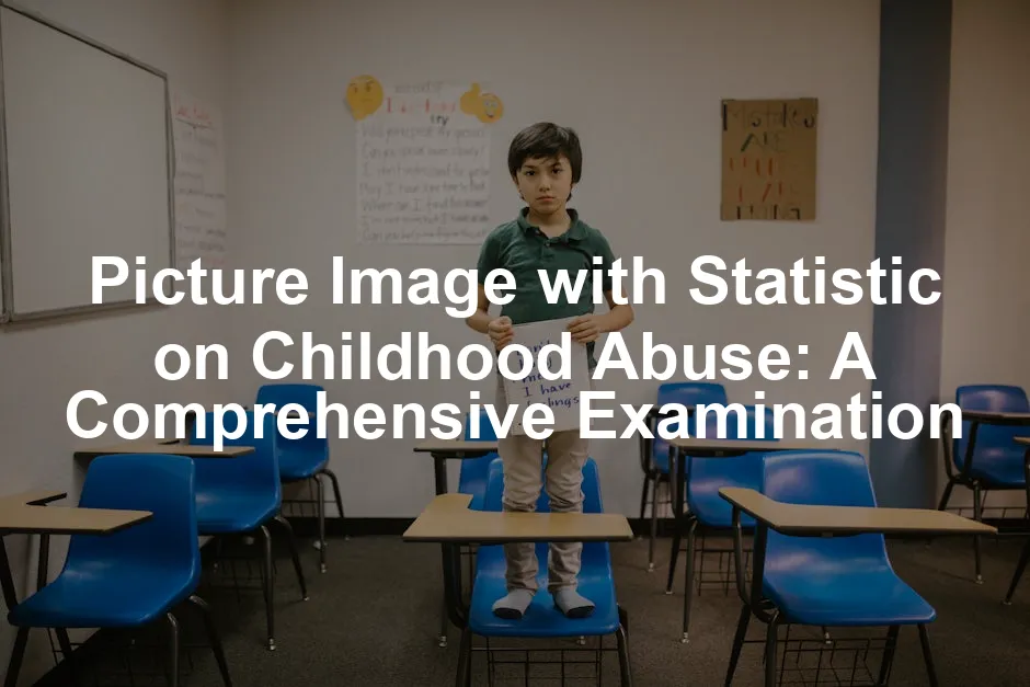 Featured image for Picture Image with Statistic on Childhood Abuse: A Comprehensive Examination