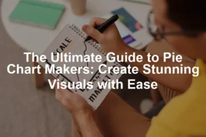 Featured image for The Ultimate Guide to Pie Chart Makers: Create Stunning Visuals with Ease