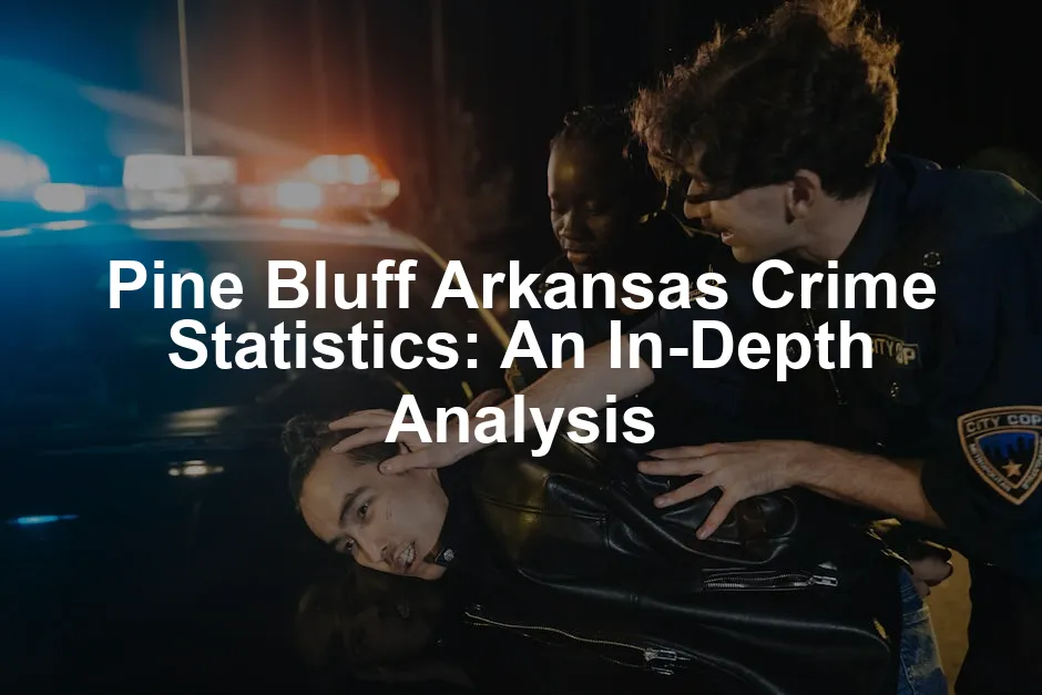 Featured image for Pine Bluff Arkansas Crime Statistics: An In-Depth Analysis