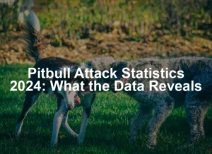 Featured image for Pitbull Attack Statistics 2024: What the Data Reveals