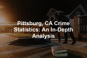 Featured image for Pittsburg, CA Crime Statistics: An In-Depth Analysis