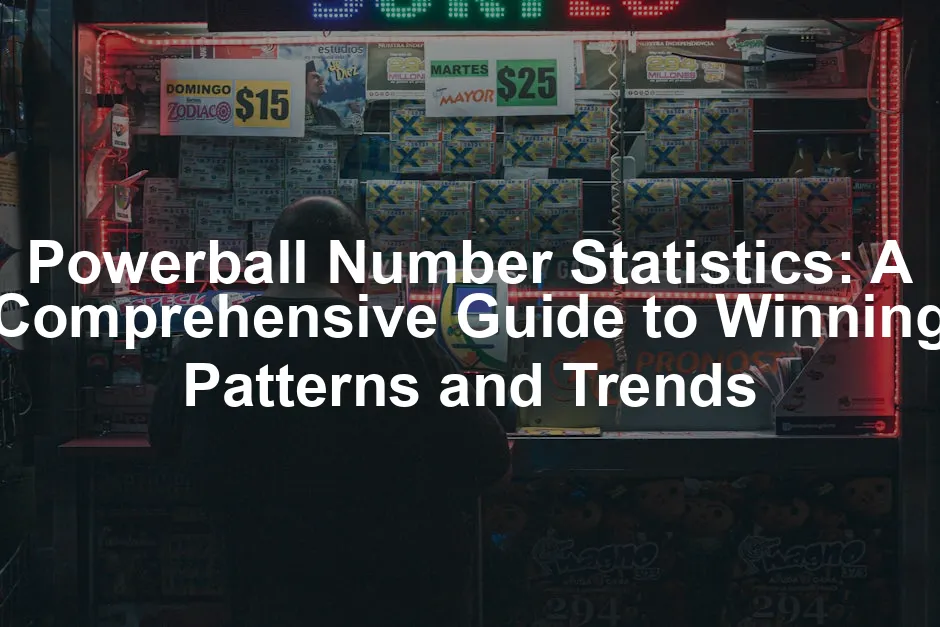 Featured image for Powerball Number Statistics: A Comprehensive Guide to Winning Patterns and Trends