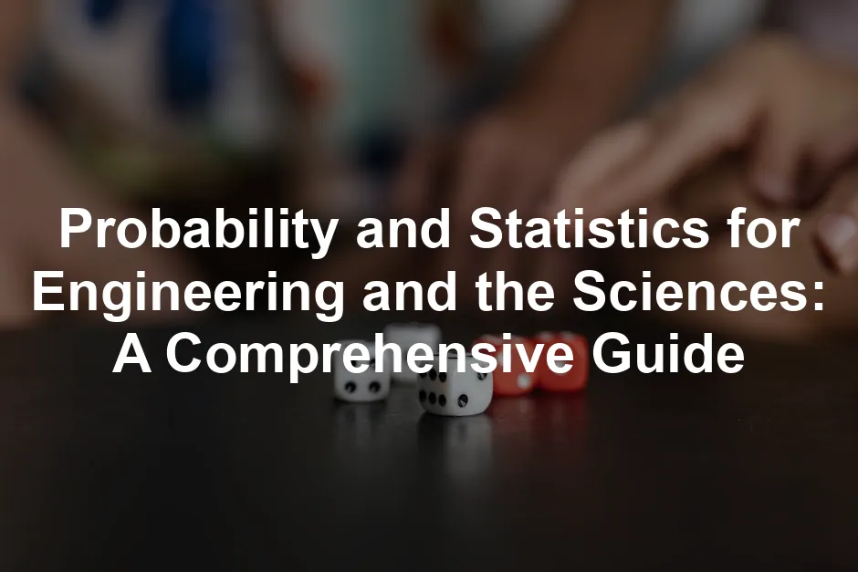 Featured image for Probability and Statistics for Engineering and the Sciences: A Comprehensive Guide