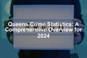 Featured image for Queens Crime Statistics: A Comprehensive Overview for 2024
