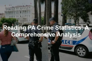 Featured image for Reading PA Crime Statistics: A Comprehensive Analysis