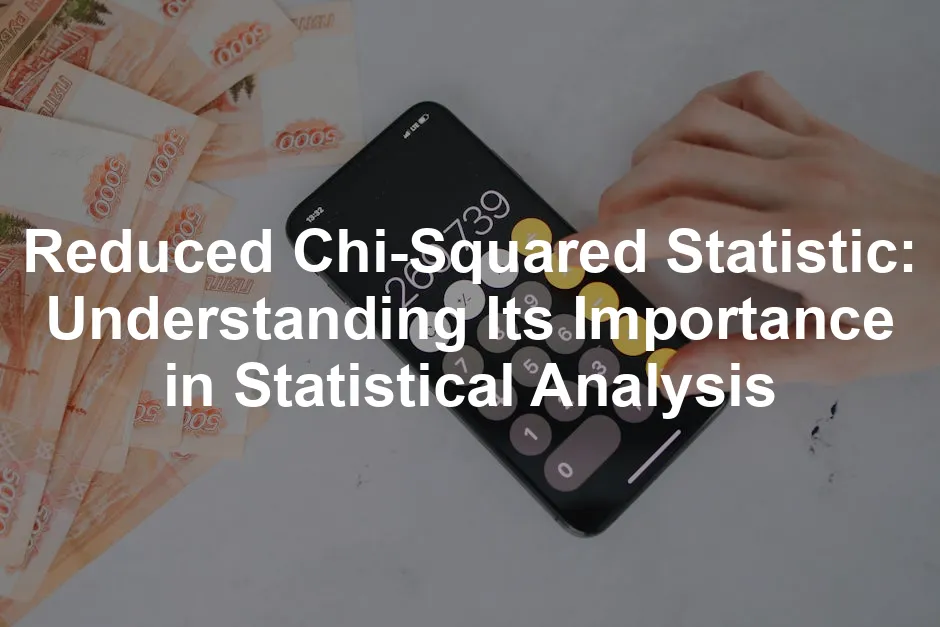Featured image for Reduced Chi-Squared Statistic: Understanding Its Importance in Statistical Analysis