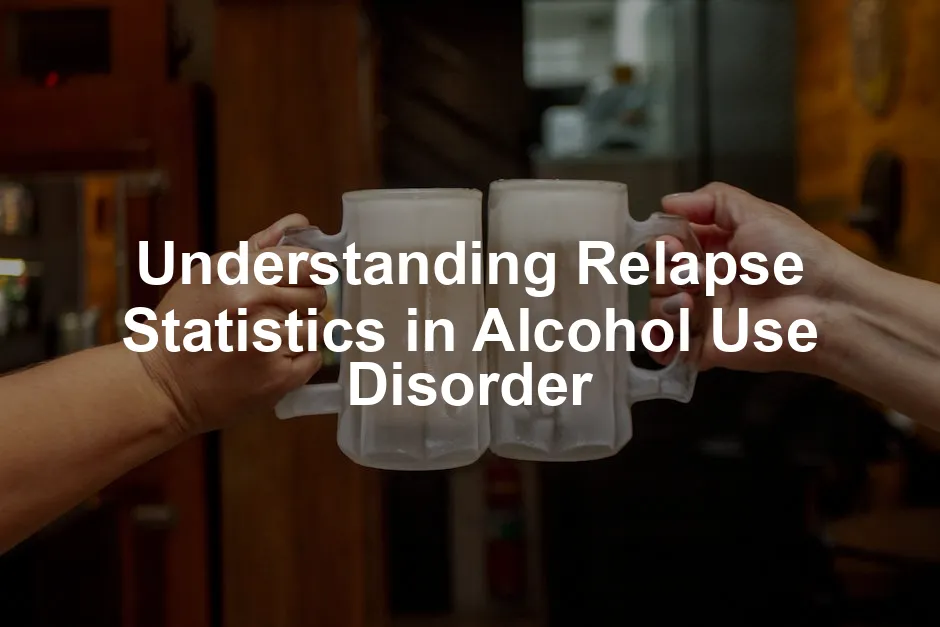 Featured image for Understanding Relapse Statistics in Alcohol Use Disorder