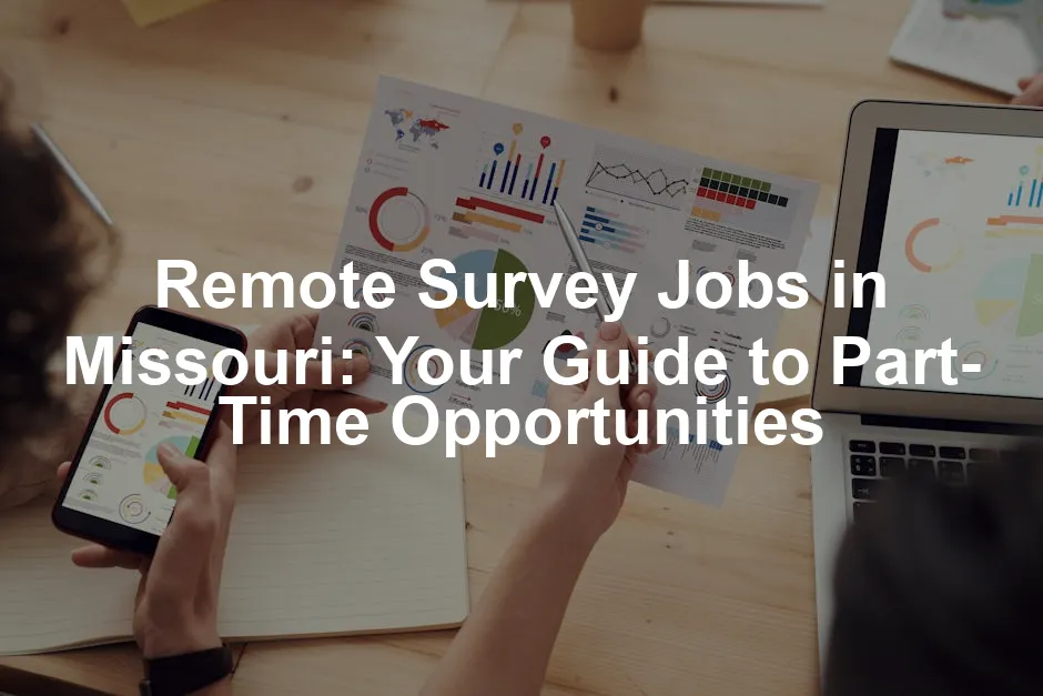 Featured image for Remote Survey Jobs in Missouri: Your Guide to Part-Time Opportunities