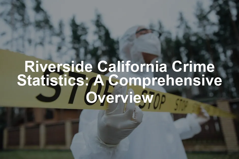 Featured image for Riverside California Crime Statistics: A Comprehensive Overview