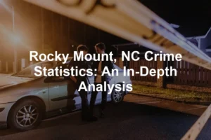 Featured image for Rocky Mount, NC Crime Statistics: An In-Depth Analysis