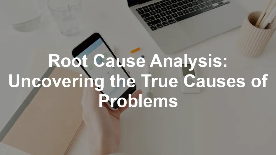 Featured image for Root Cause Analysis: Uncovering the True Causes of Problems