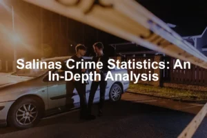 Featured image for Salinas Crime Statistics: An In-Depth Analysis