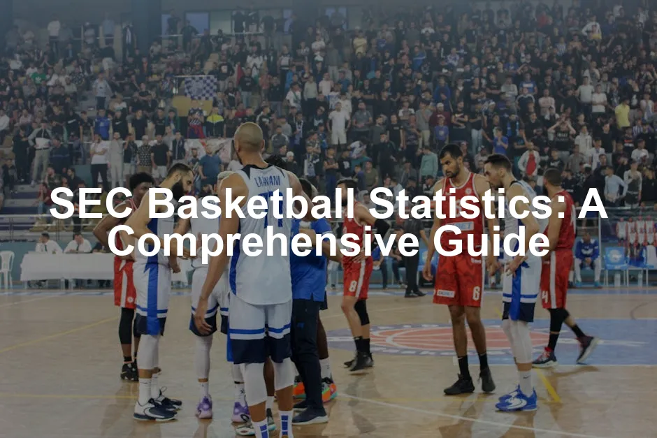 Featured image for SEC Basketball Statistics: A Comprehensive Guide