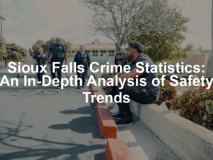 Featured image for Sioux Falls Crime Statistics: An In-Depth Analysis of Safety Trends