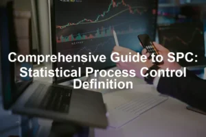 Featured image for Comprehensive Guide to SPC: Statistical Process Control Definition