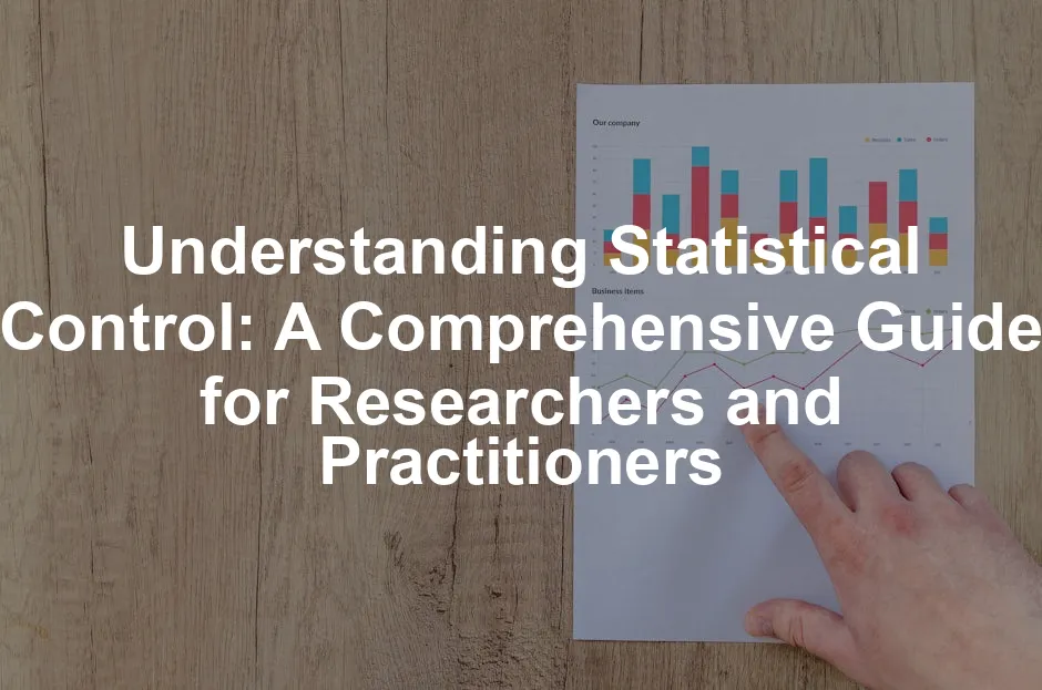 Featured image for Understanding Statistical Control: A Comprehensive Guide for Researchers and Practitioners