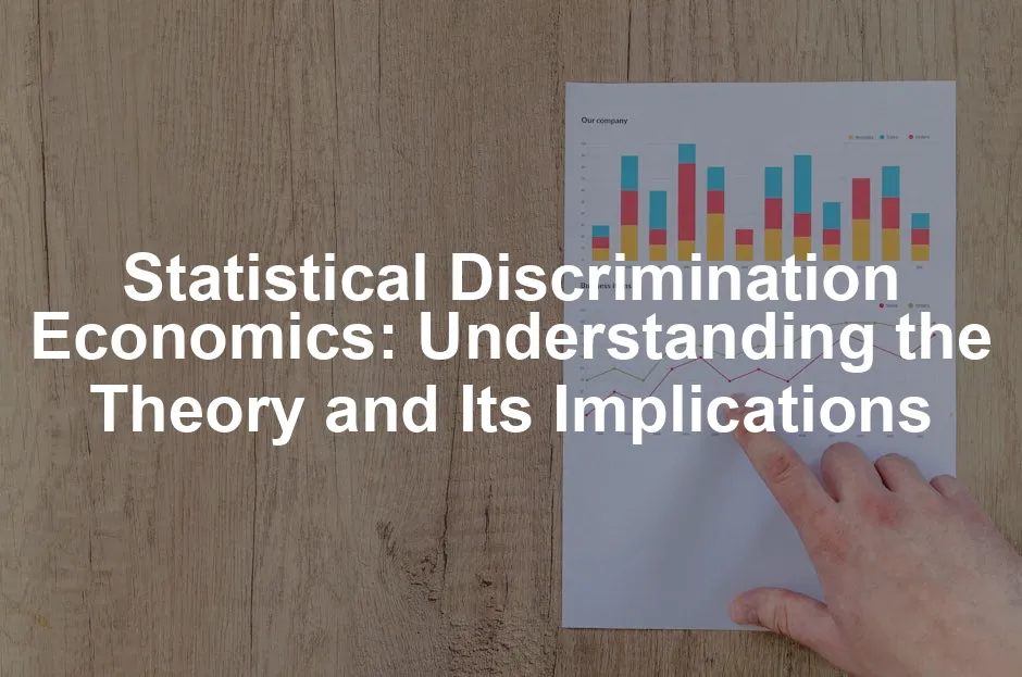 Featured image for Statistical Discrimination Economics: Understanding the Theory and Its Implications