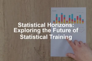 Featured image for Statistical Horizons: Exploring the Future of Statistical Training