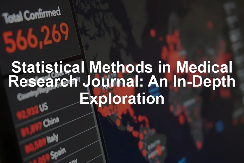 Featured image for Statistical Methods in Medical Research Journal: An In-Depth Exploration