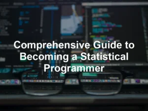 Featured image for Comprehensive Guide to Becoming a Statistical Programmer