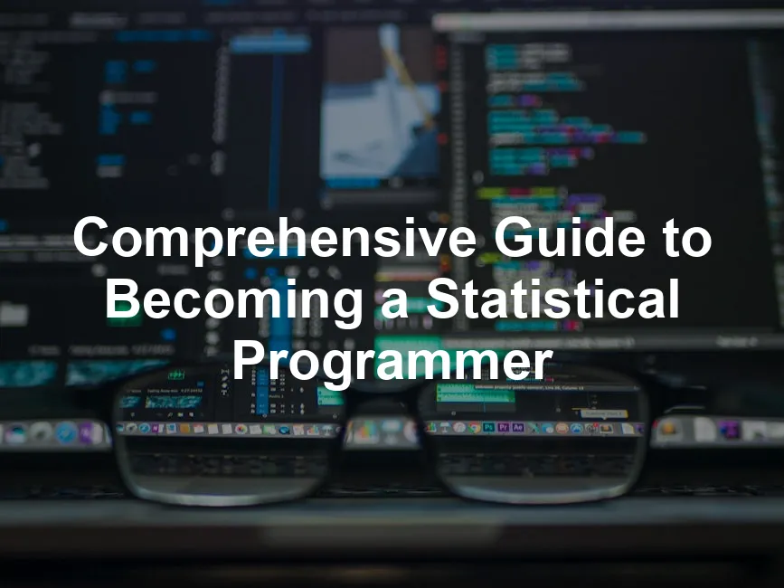 Featured image for Comprehensive Guide to Becoming a Statistical Programmer