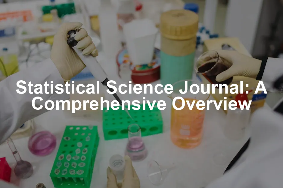 Featured image for Statistical Science Journal: A Comprehensive Overview
